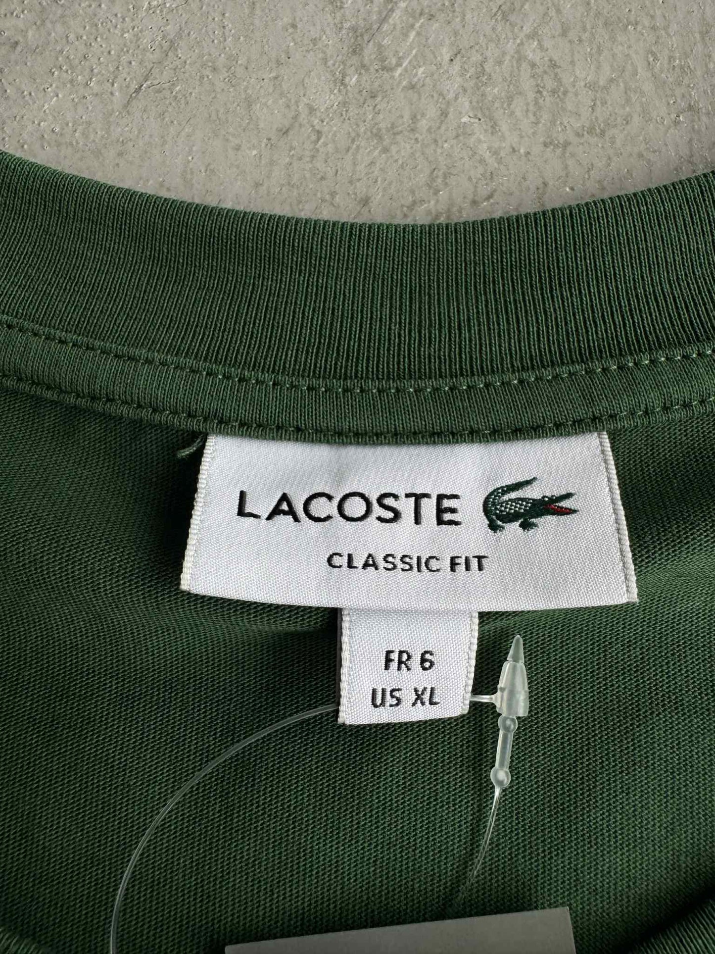Lacoste Green Shirt Basic Logo