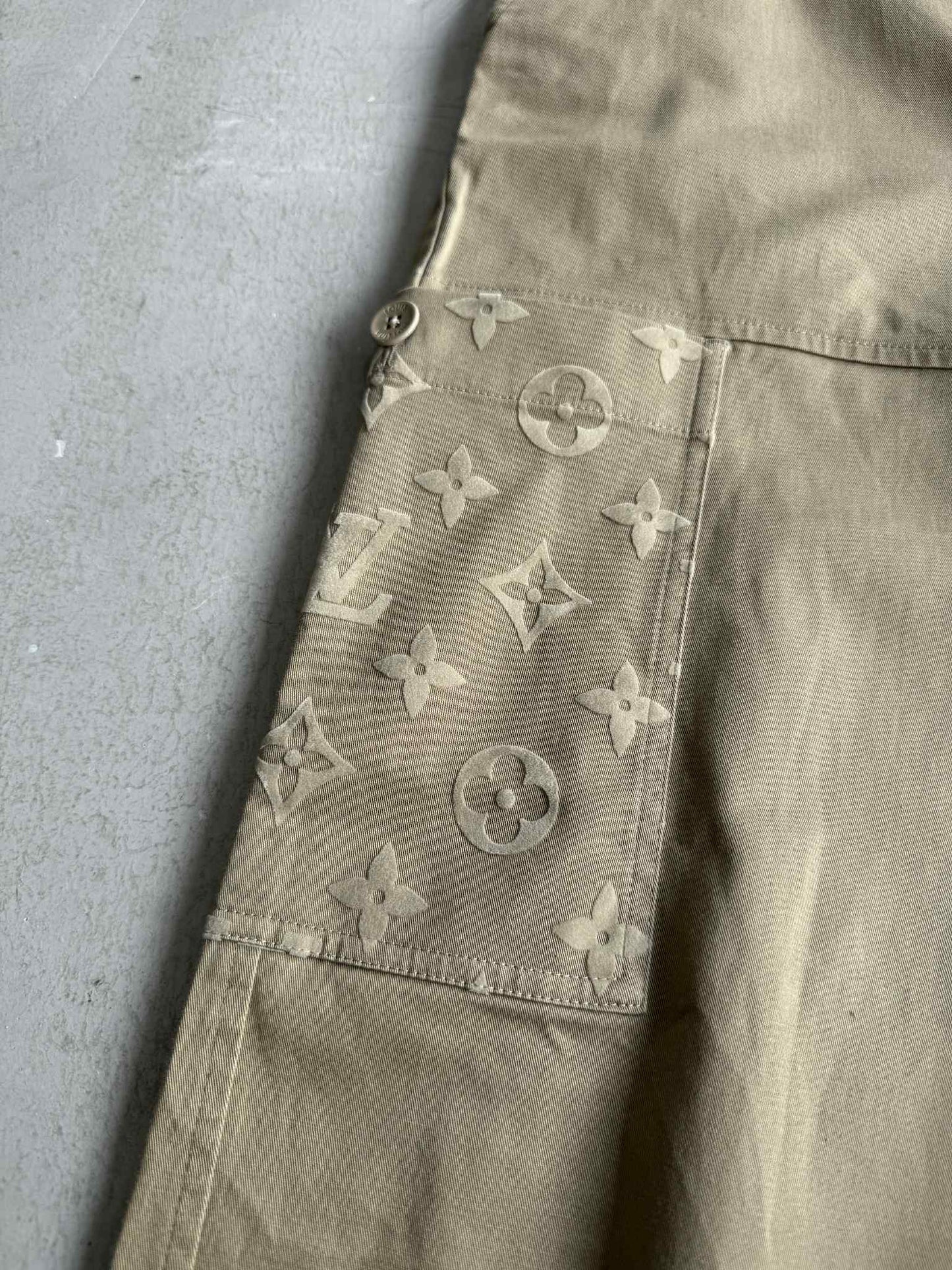 Louis Vuitton Khaki Cargo Pants