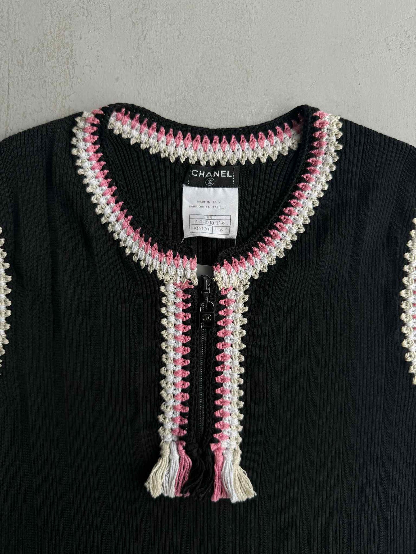 Chanel Vintage Sleeveless Shirt