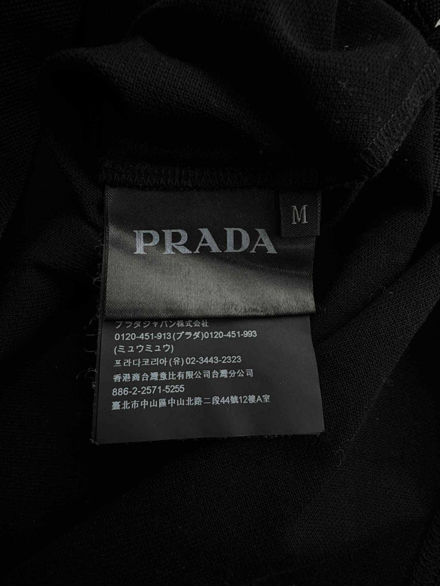 Prada Orange Neckline Shirt