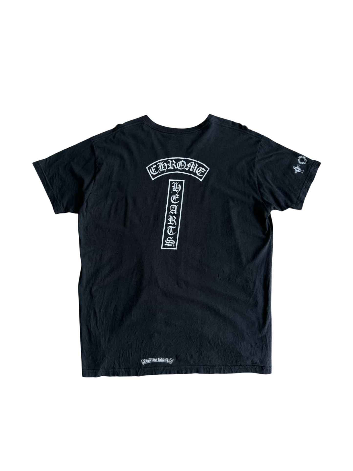 Chrome Hearts 2010’s T-Bar Logo Horseshoe tee