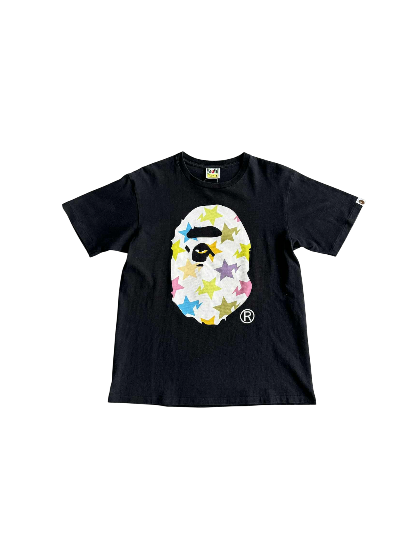 Bape sta Mirror Black Tee