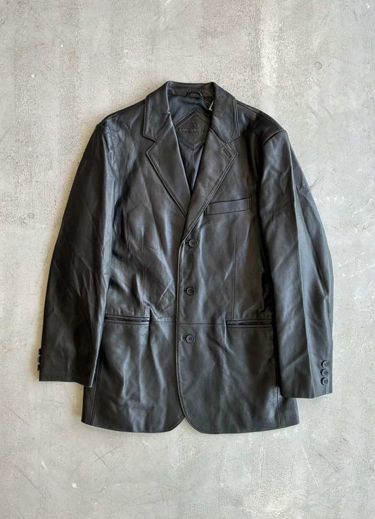 Balenciaga Vintage Leather Coat