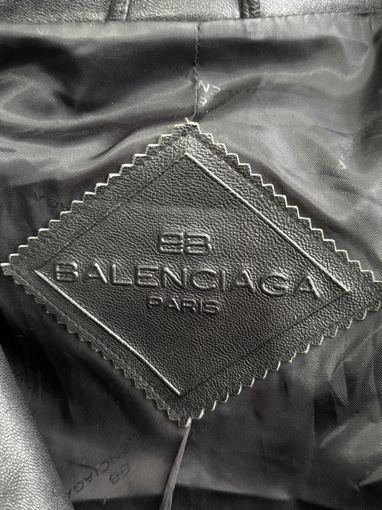 Vintage Balenciaga Leather Jacket