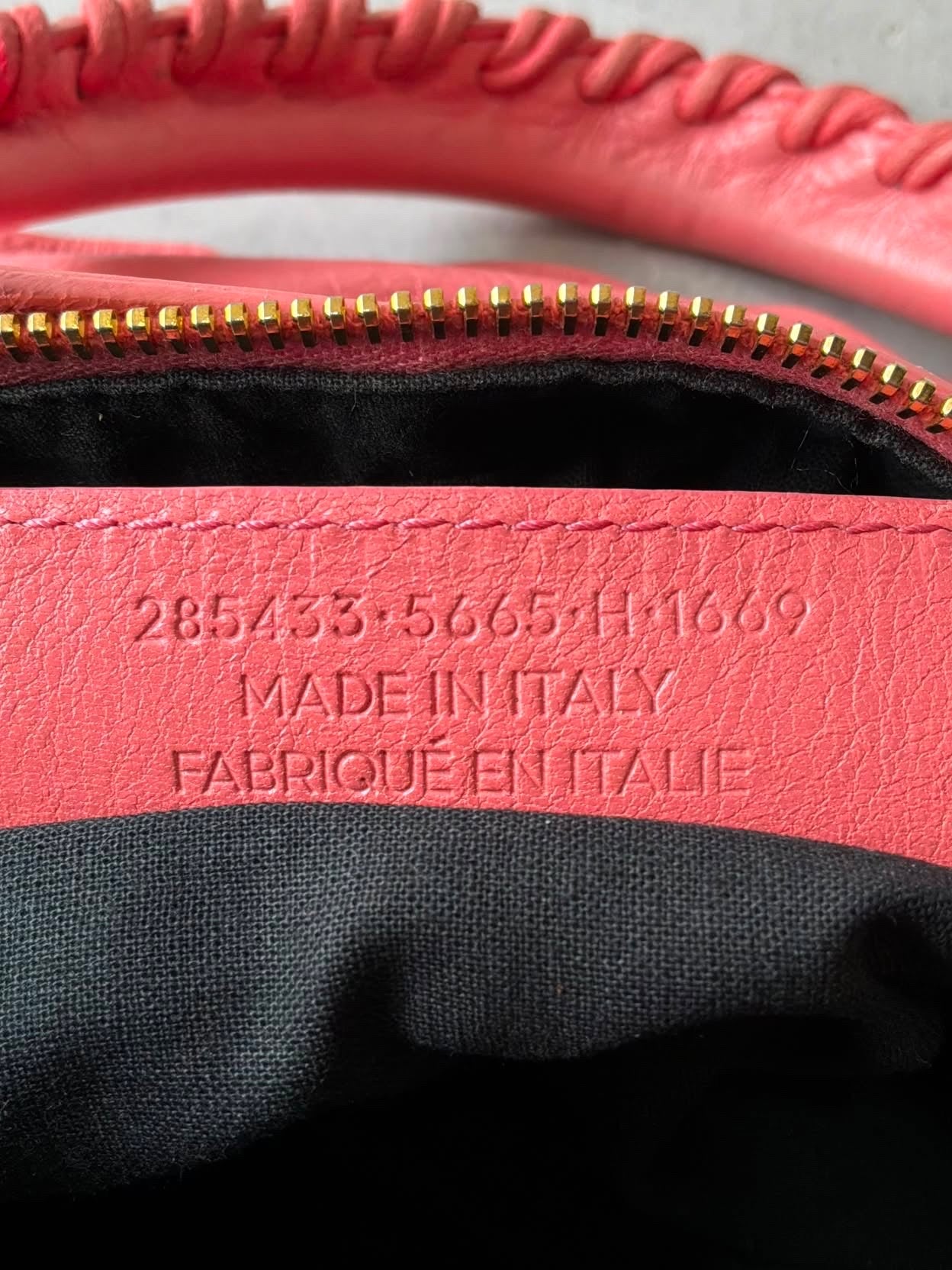 Balenciaga Le First Candy Pink Lambskin Bag