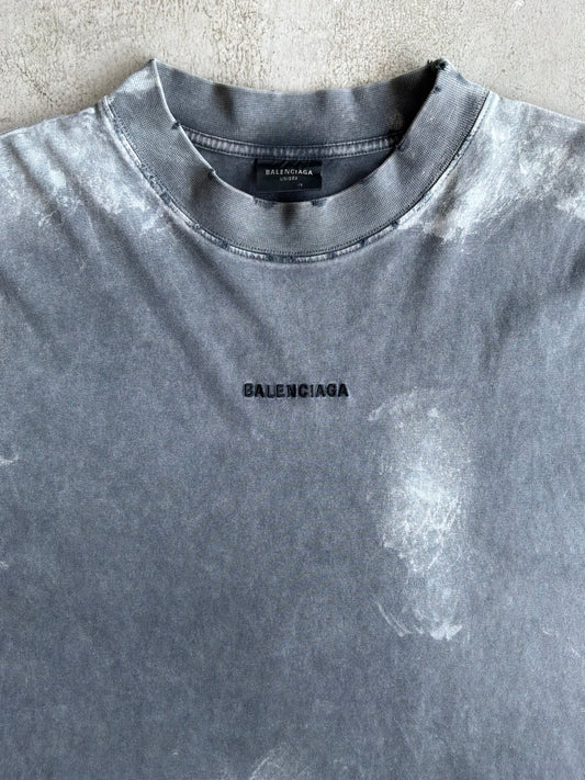 Balenciaga Spellout Tye Die Shirt