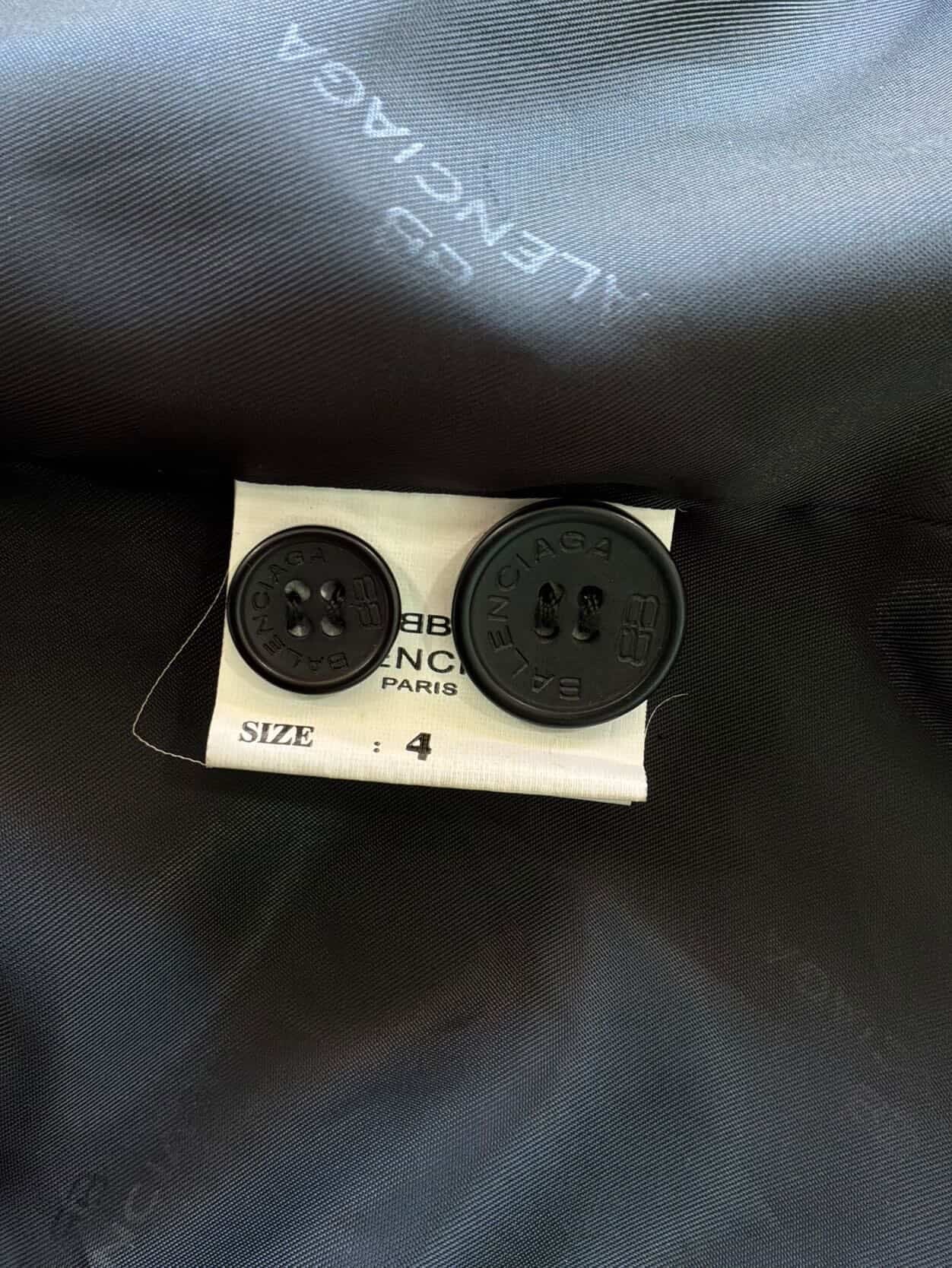 Balenciaga Vintage Leather Coat