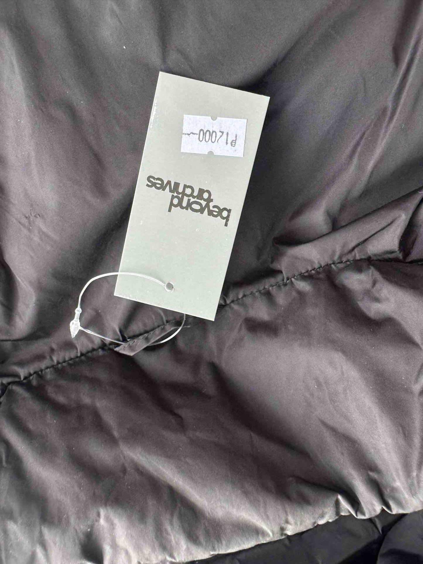 Gucci Vintage Nylon And Leather Puffer Jacket