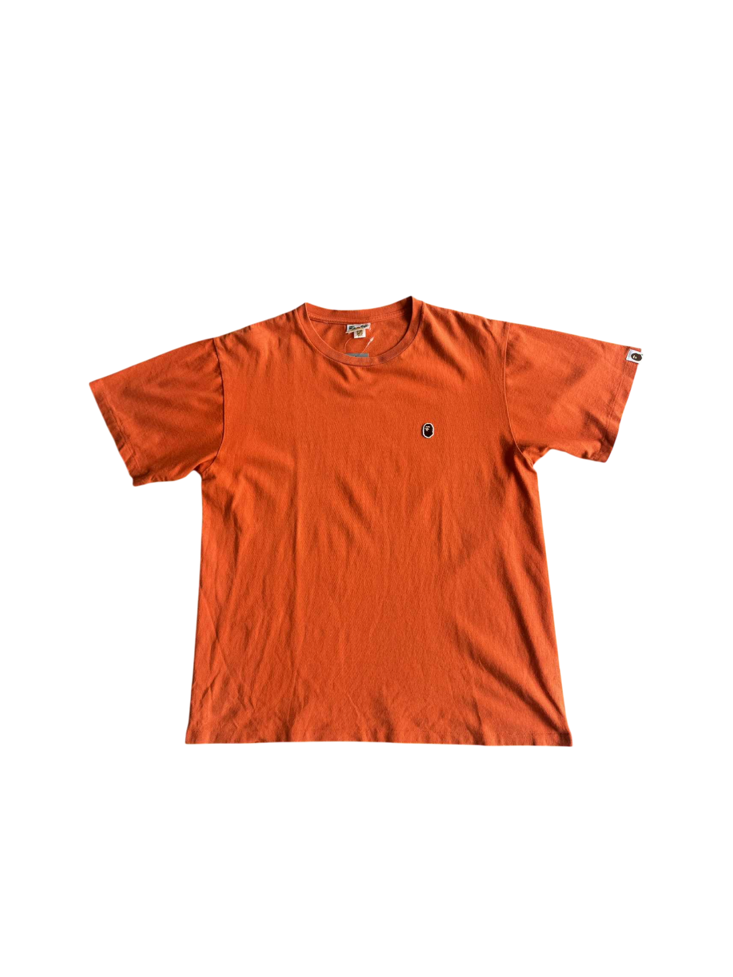 Bape Basic Small logo Orange Shirt
