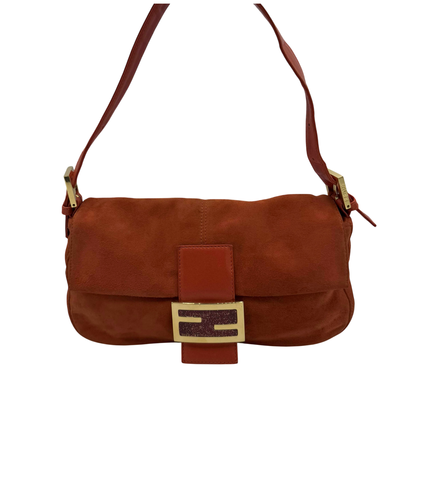 Fendi Orange Baguette