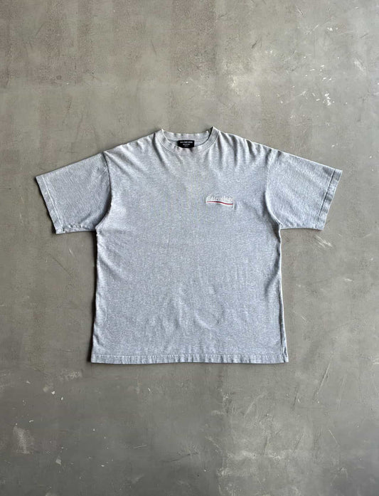 Balenciaga Political Campaign Embroidered Tee