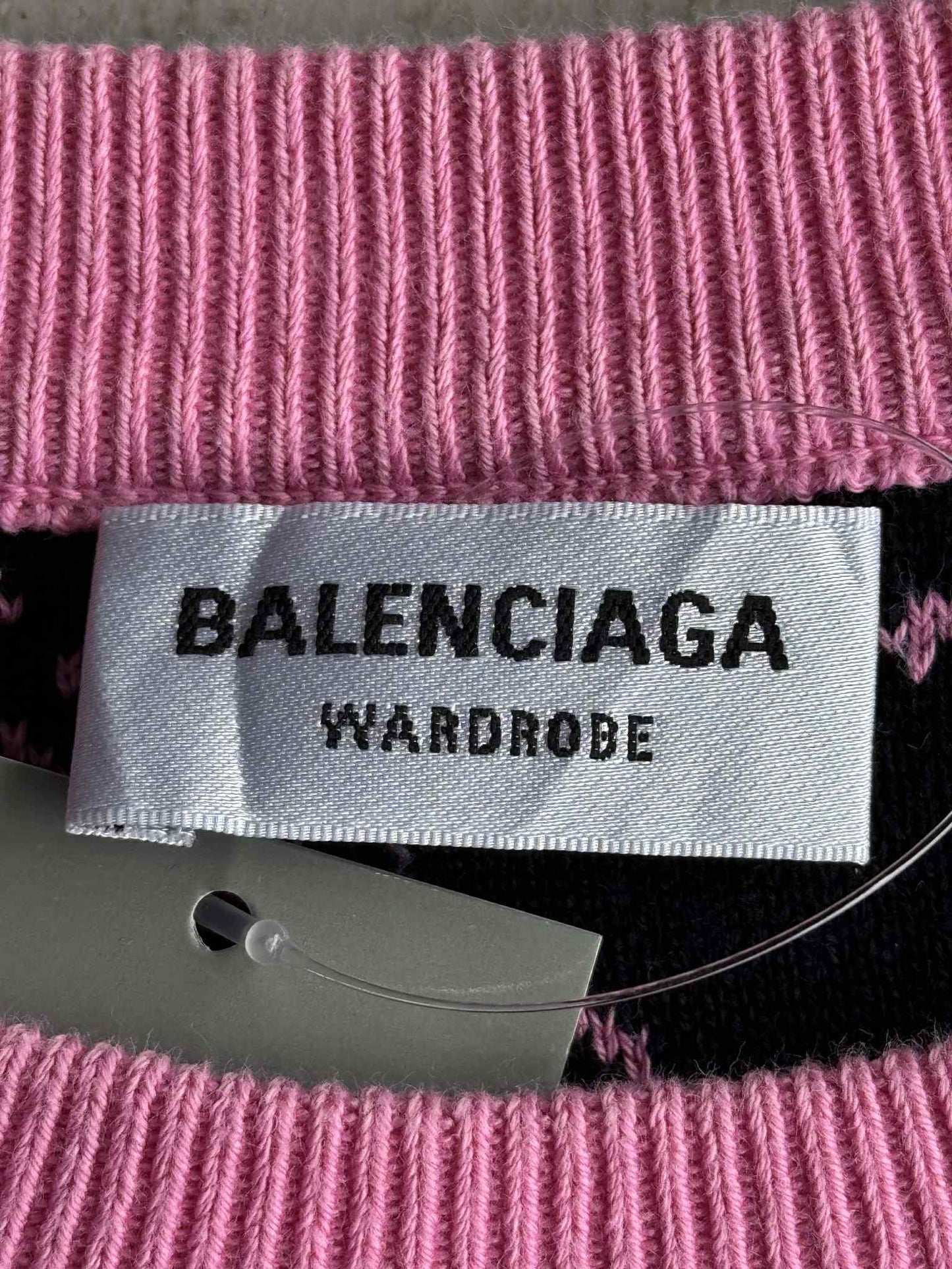 Balenciaga All Over Logo Sweater