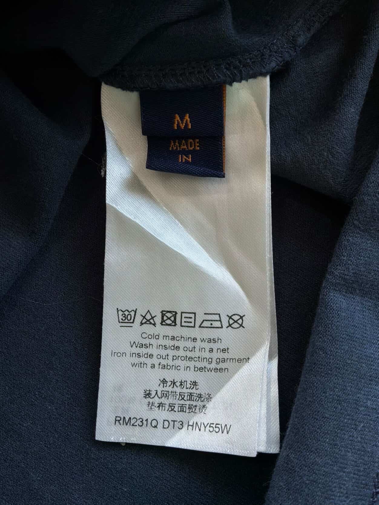 Louis Vuitton Embossed Logo Tee