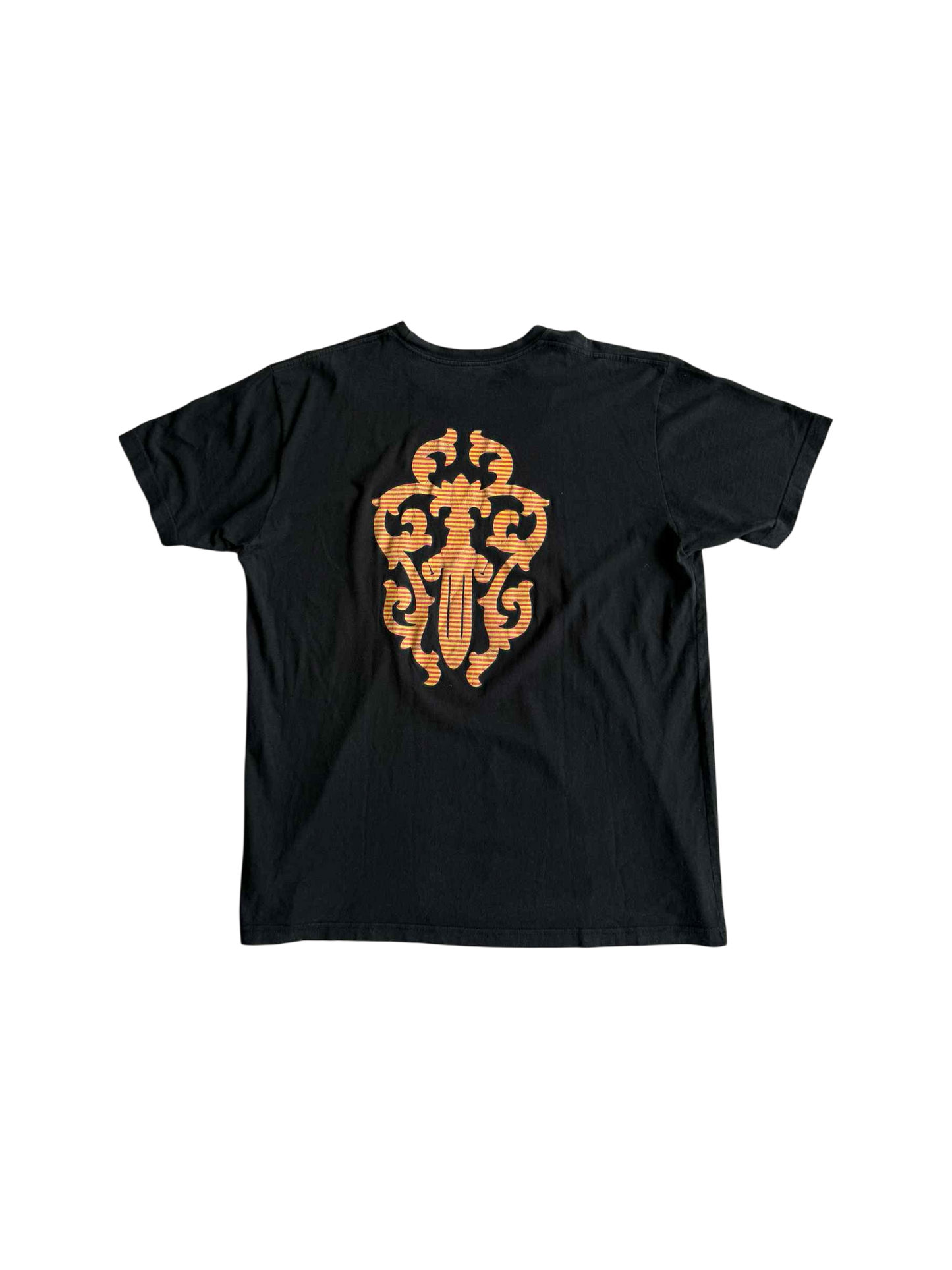 Chrome Hearts Orange Stripped Dagger tee