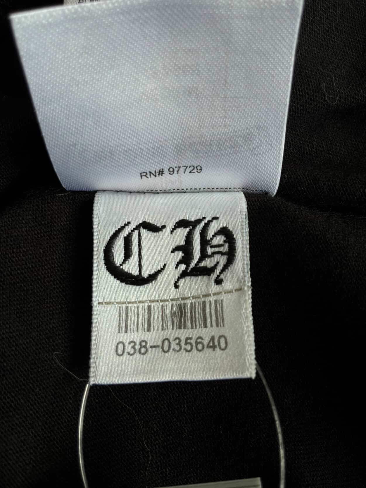 Chrome Hearts Neck And Sleeve Script Longsleeves