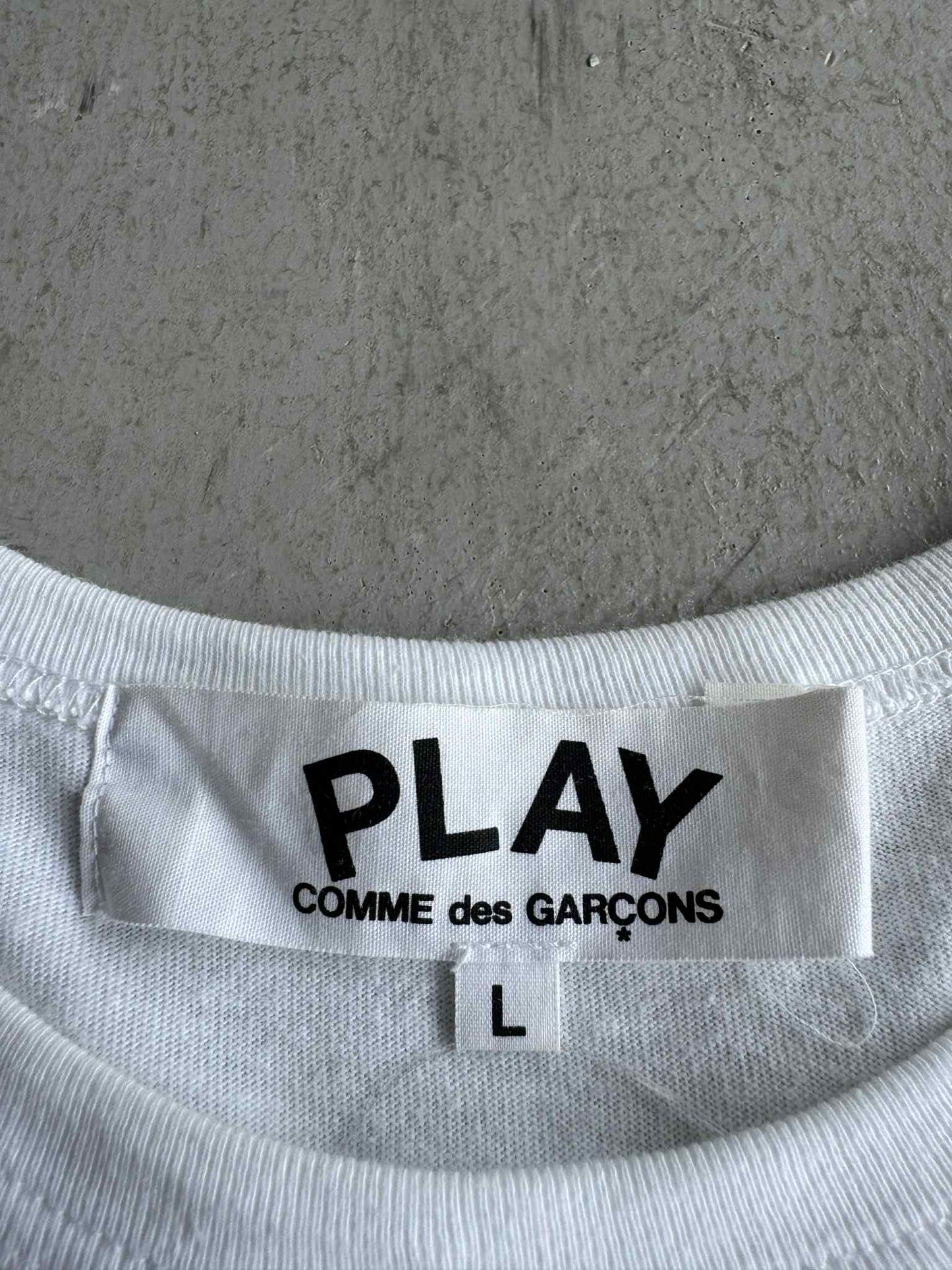 CDG Stretch Heart Tee