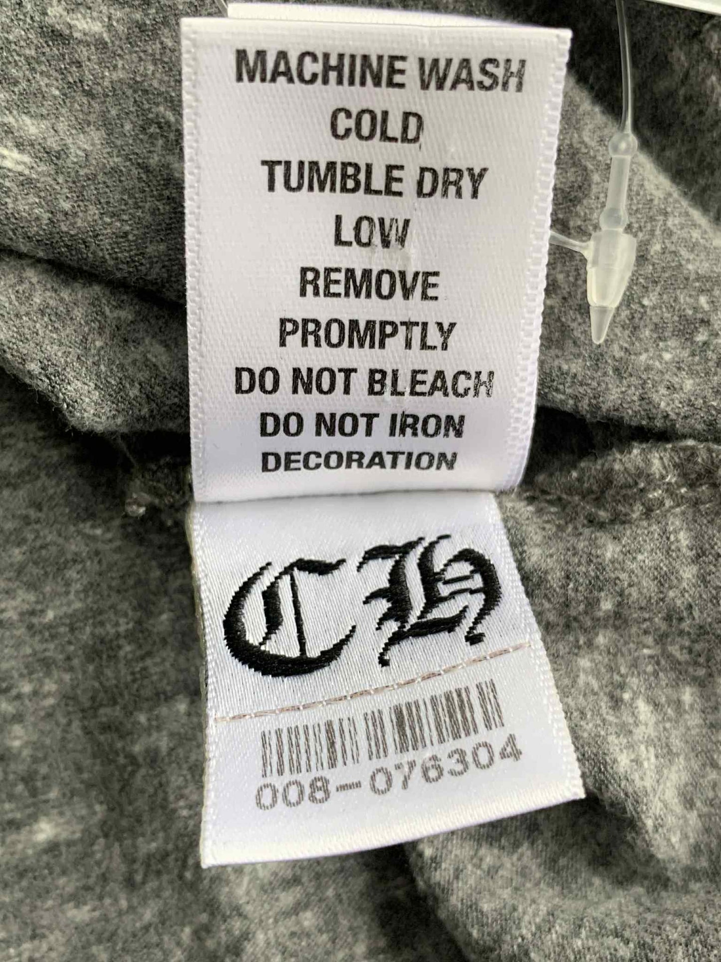 Chrome Hearts Hollywood Tonal Cross Henley Longsleeves