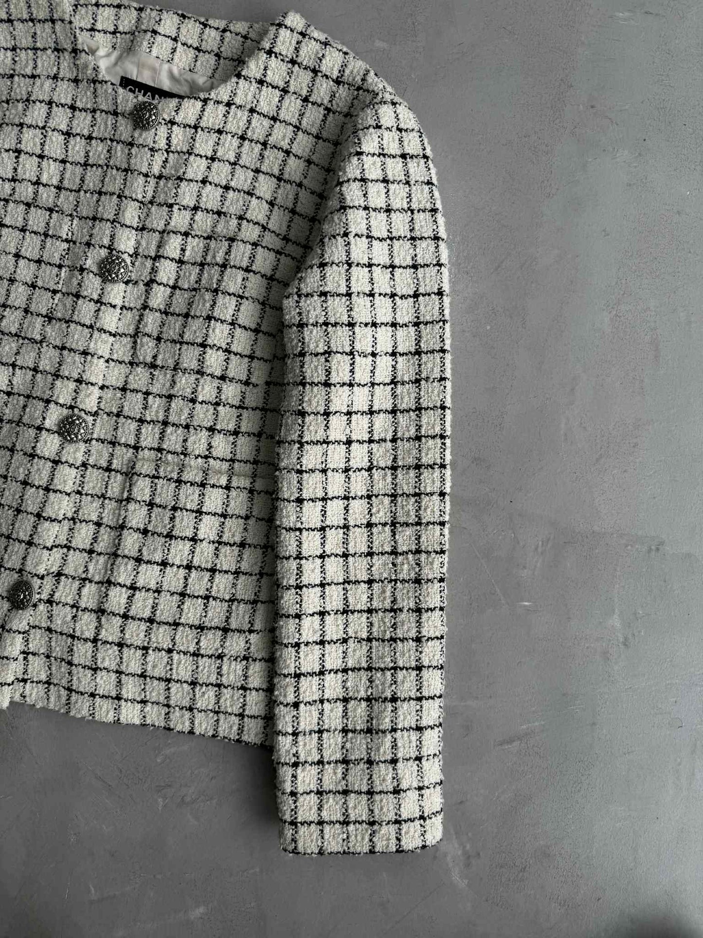 Chanel Uniform Tweed Jacket