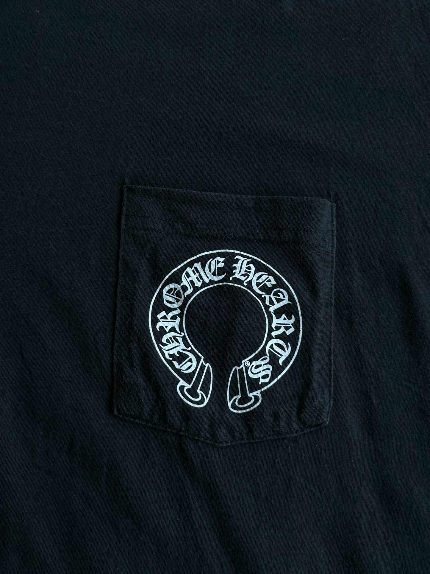 Chrome Hearts 2010’s T-Bar Logo Horseshoe tee