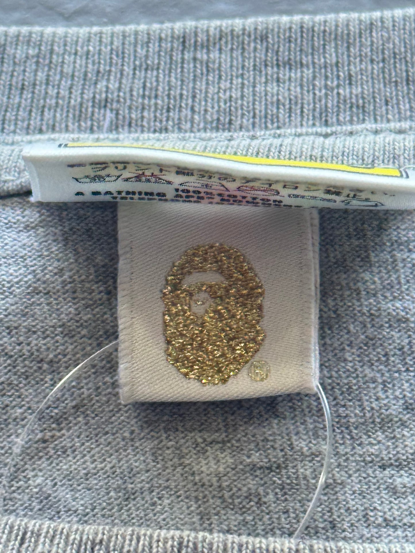 Bape Big Head Mirror Tee