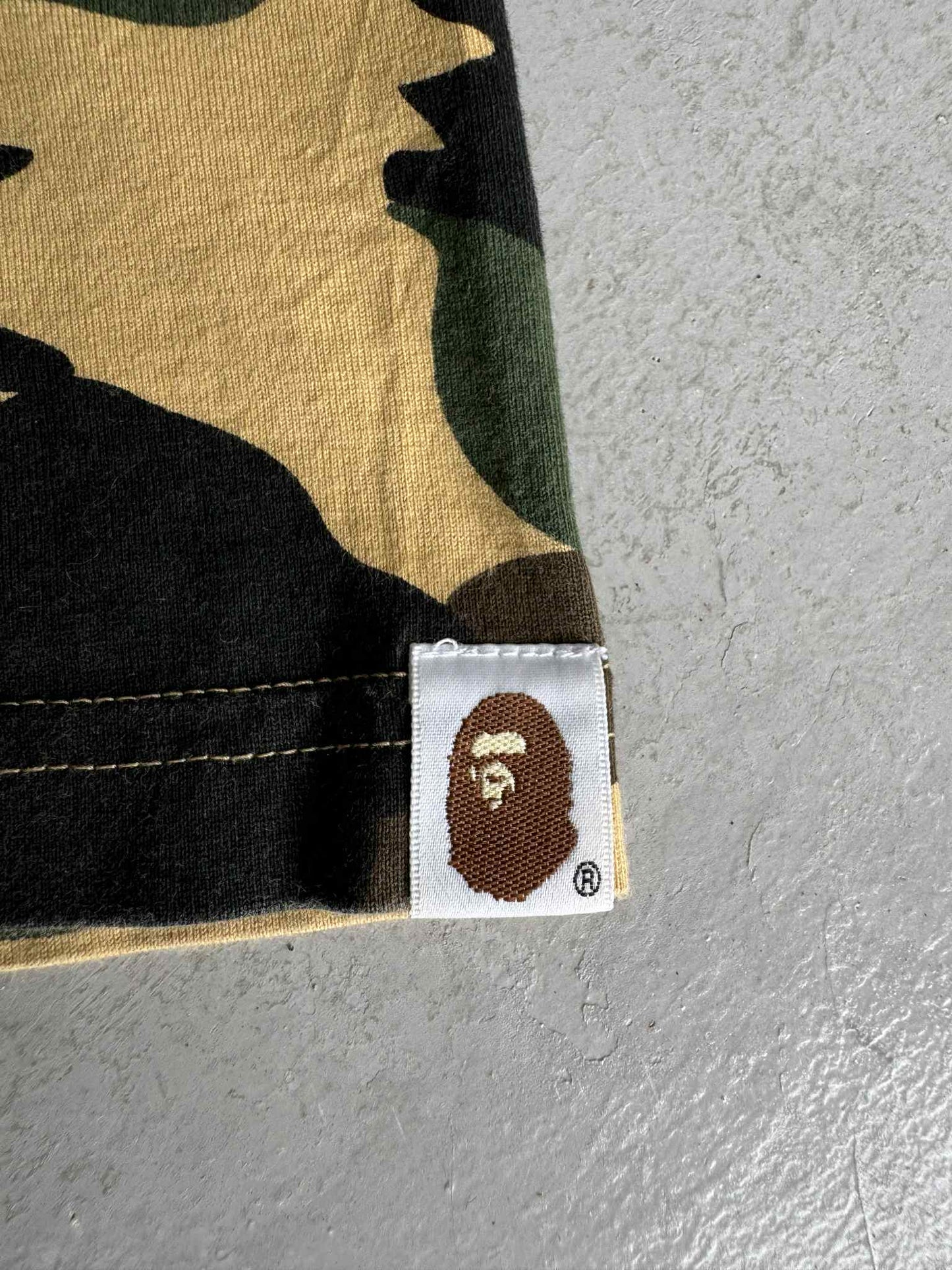 Bape Shark 1st camou Tee