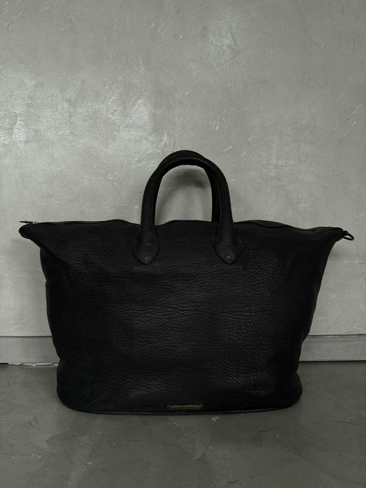 Chrome Hearts 90s Big Dagger Embellished Leather Duffle Bag