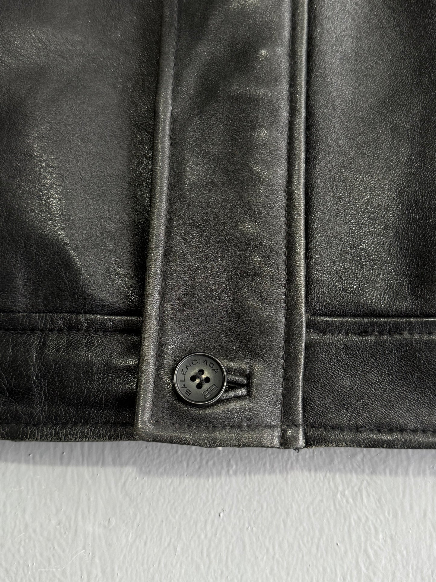 Vintage Balenciaga Leather Jacket