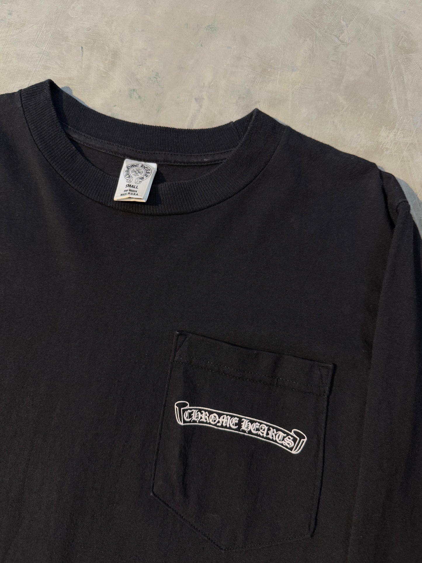 Vintage Chrome Hearts ‘STAFF’ Longsleeves