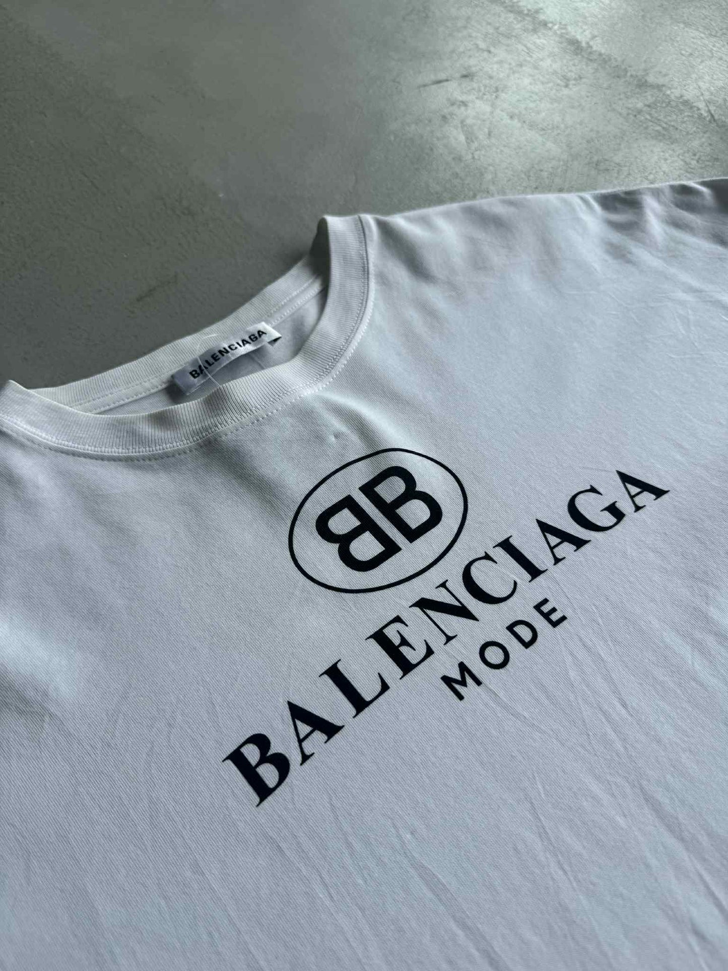 Balenciaga Mode Oversized White Shirt
