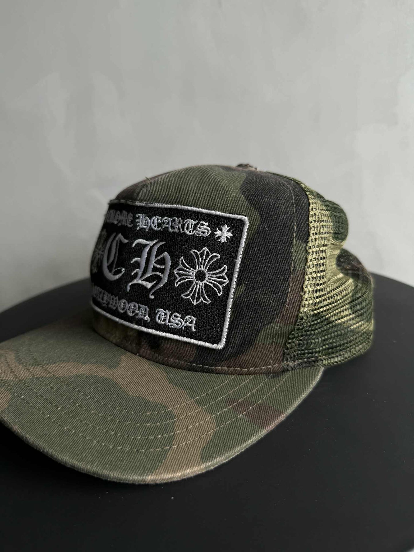 Chrome Hearts Camouflage Trucker Hat