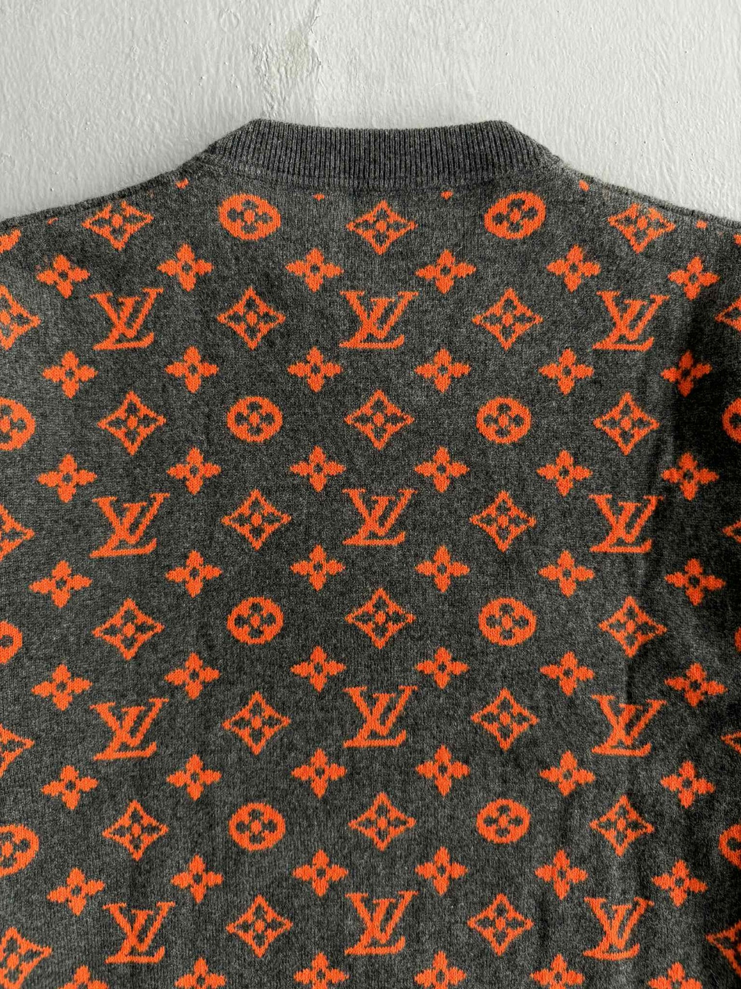 Louis Vuitton Monogram Cashmere Crewneck