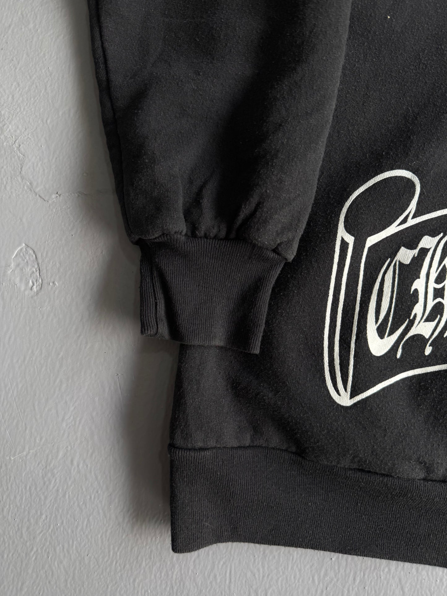 Vintage Chrome Hearts Scroll Logo Hoodie