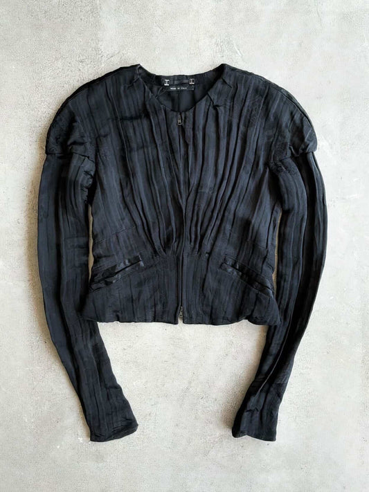 Gucci Tom Ford Era Floral Silk Jacket