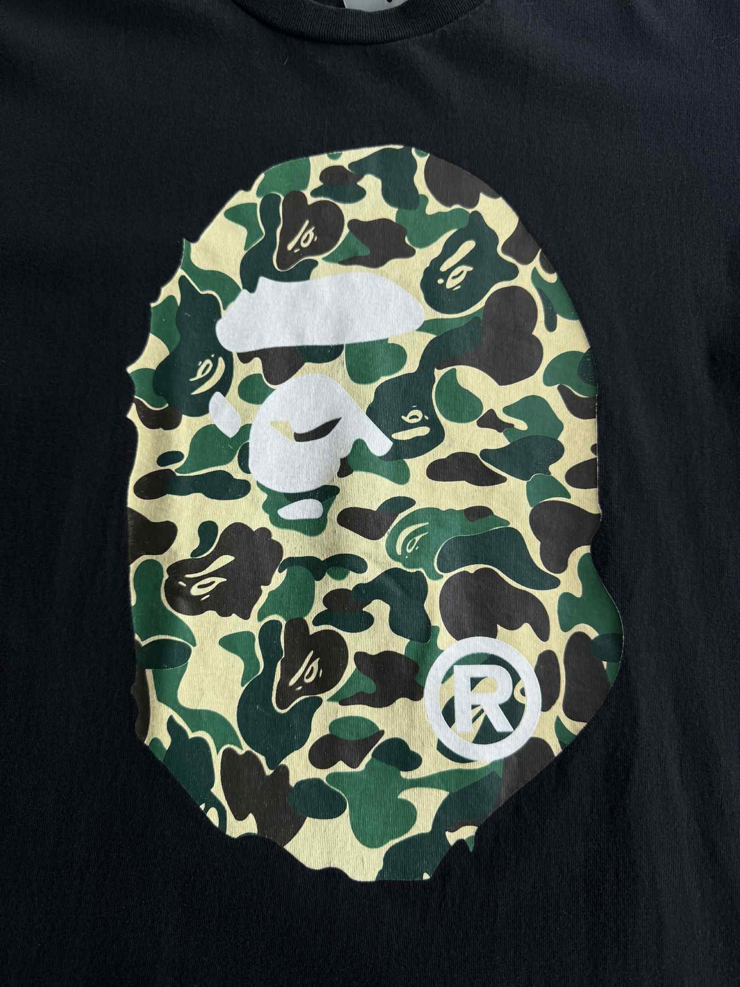 Bape ABC Camou Big Head tee