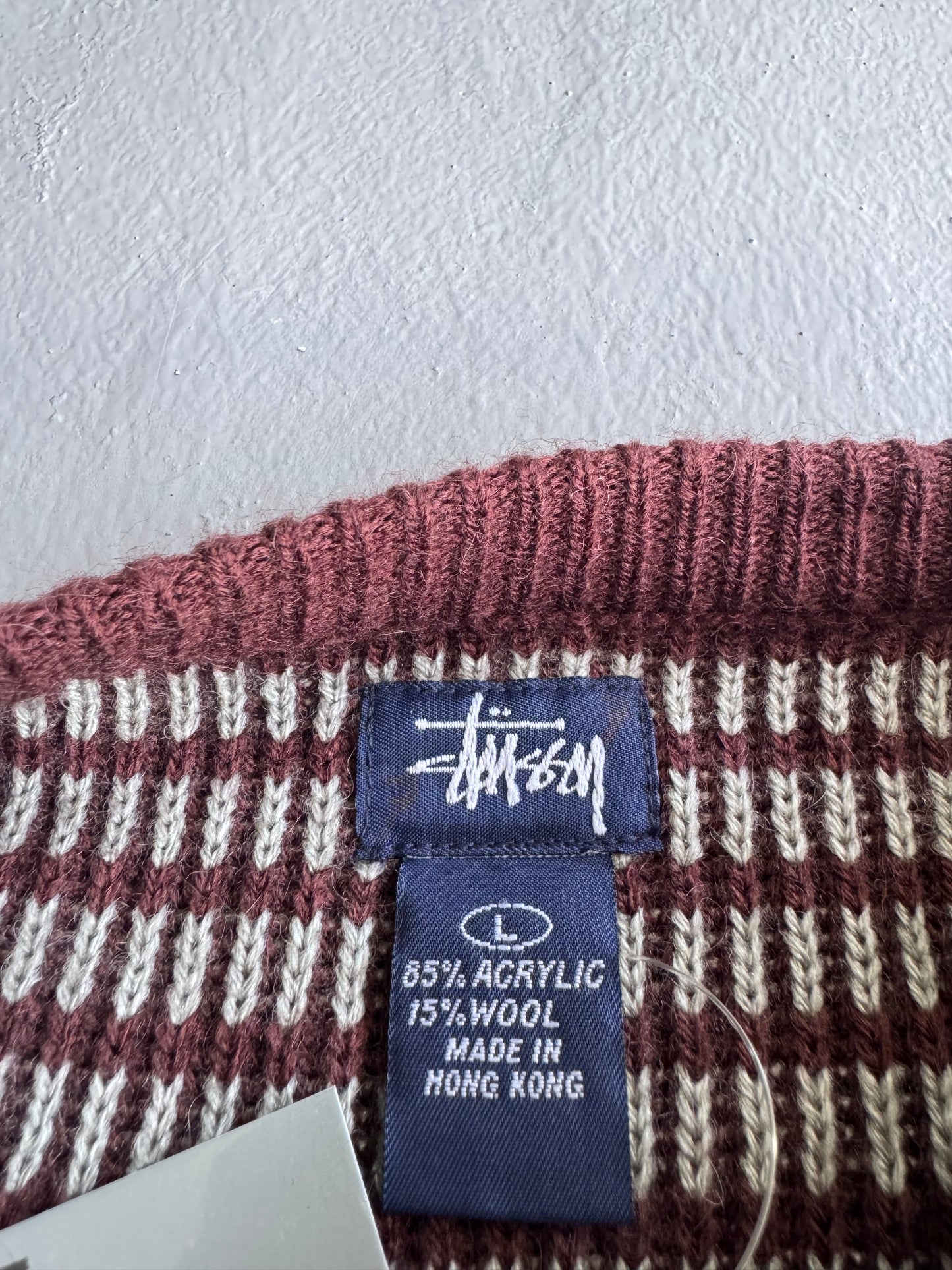 Vintage Stussy Knitted
