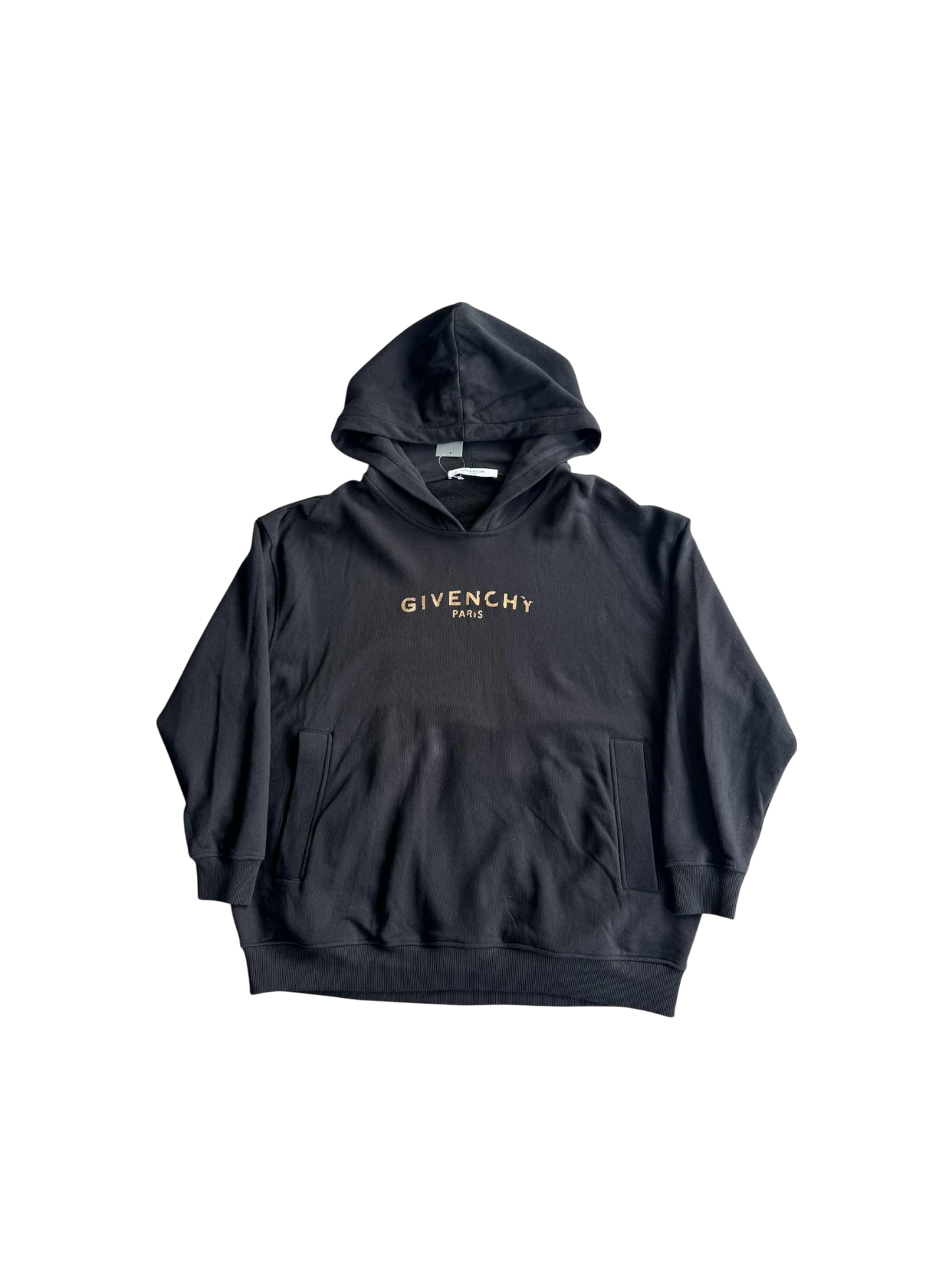 Givenchy Paris Spellout Black Hoodie