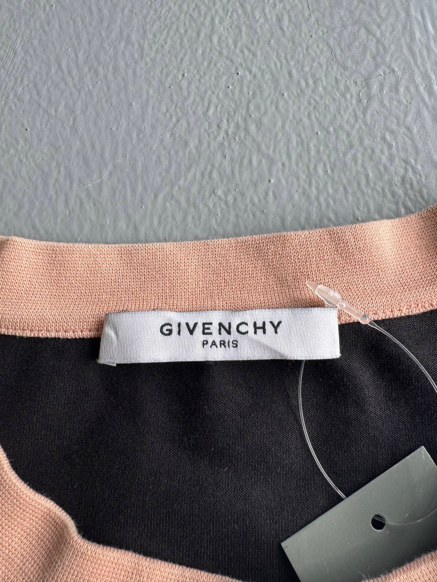 Givenchy Neck Floral Tee