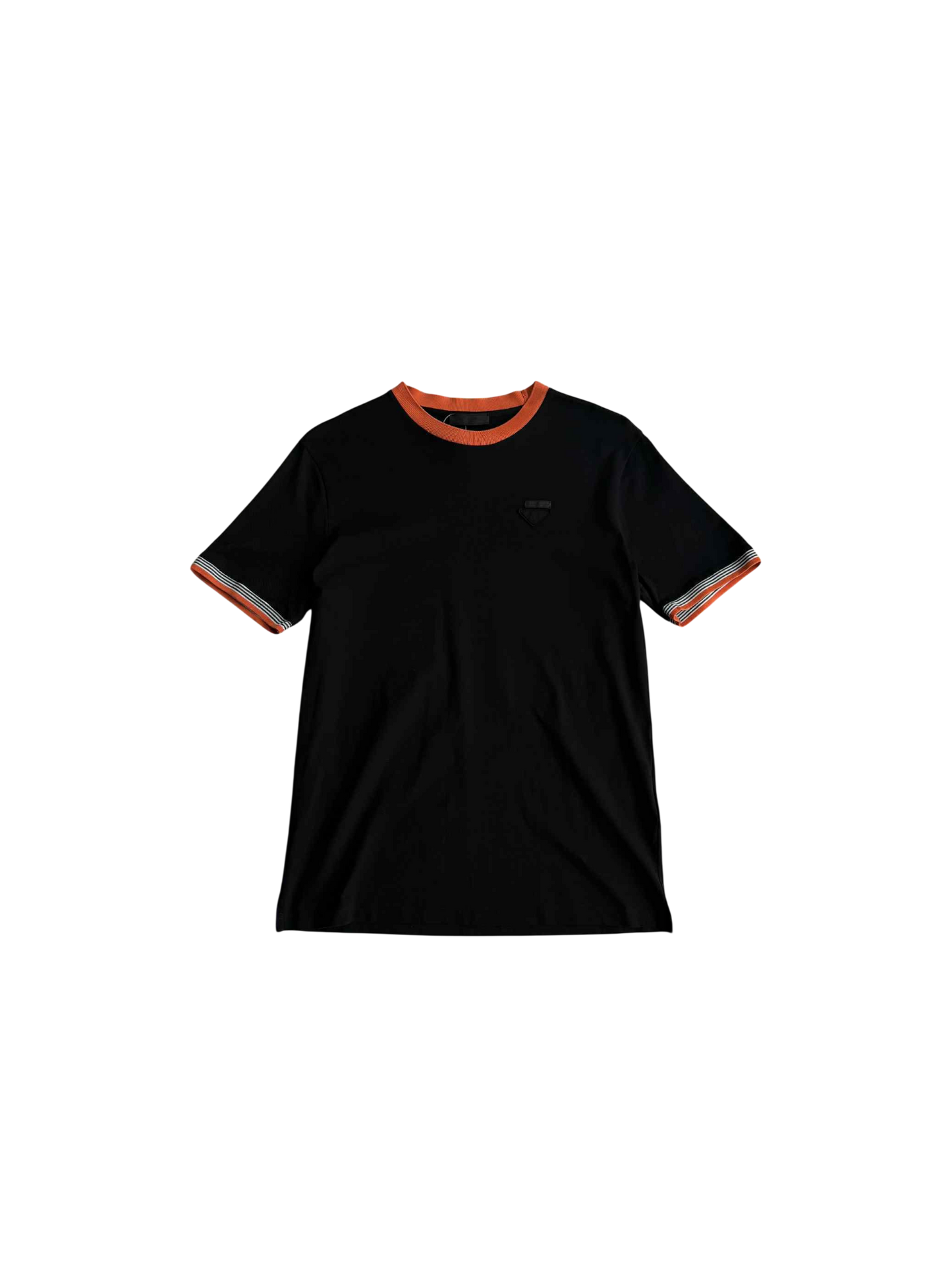 Prada Orange Neckline Shirt