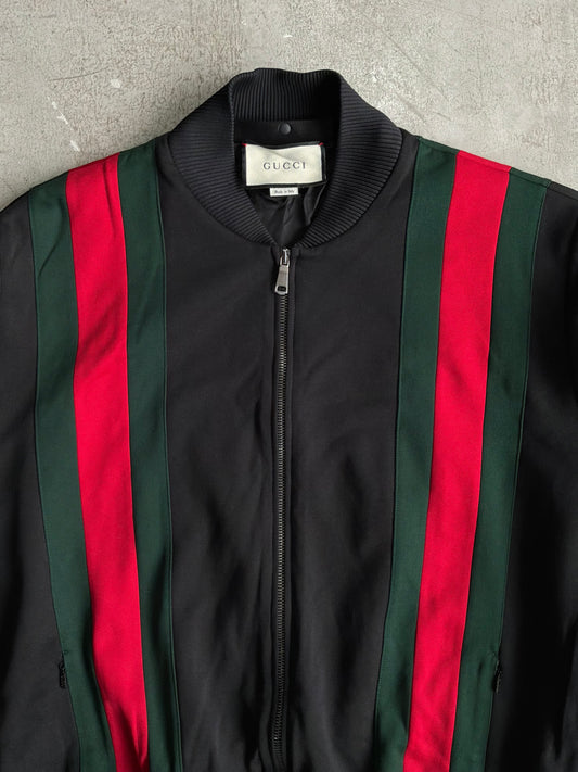 Gucci Web Stripe Sherryline Track Jacket