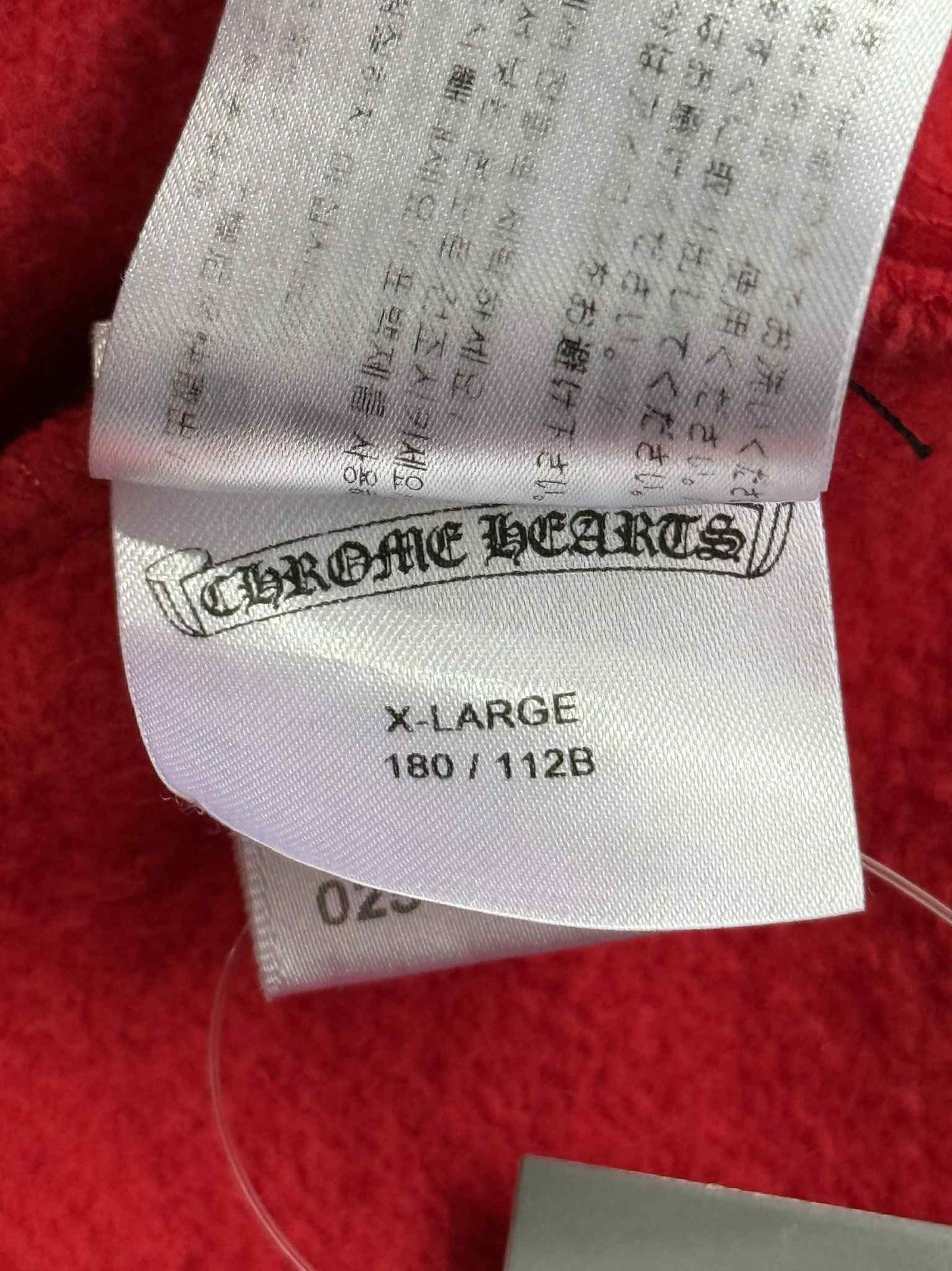 Chrome Hearts Matty Boy Red White Blue Chomper Hoodie