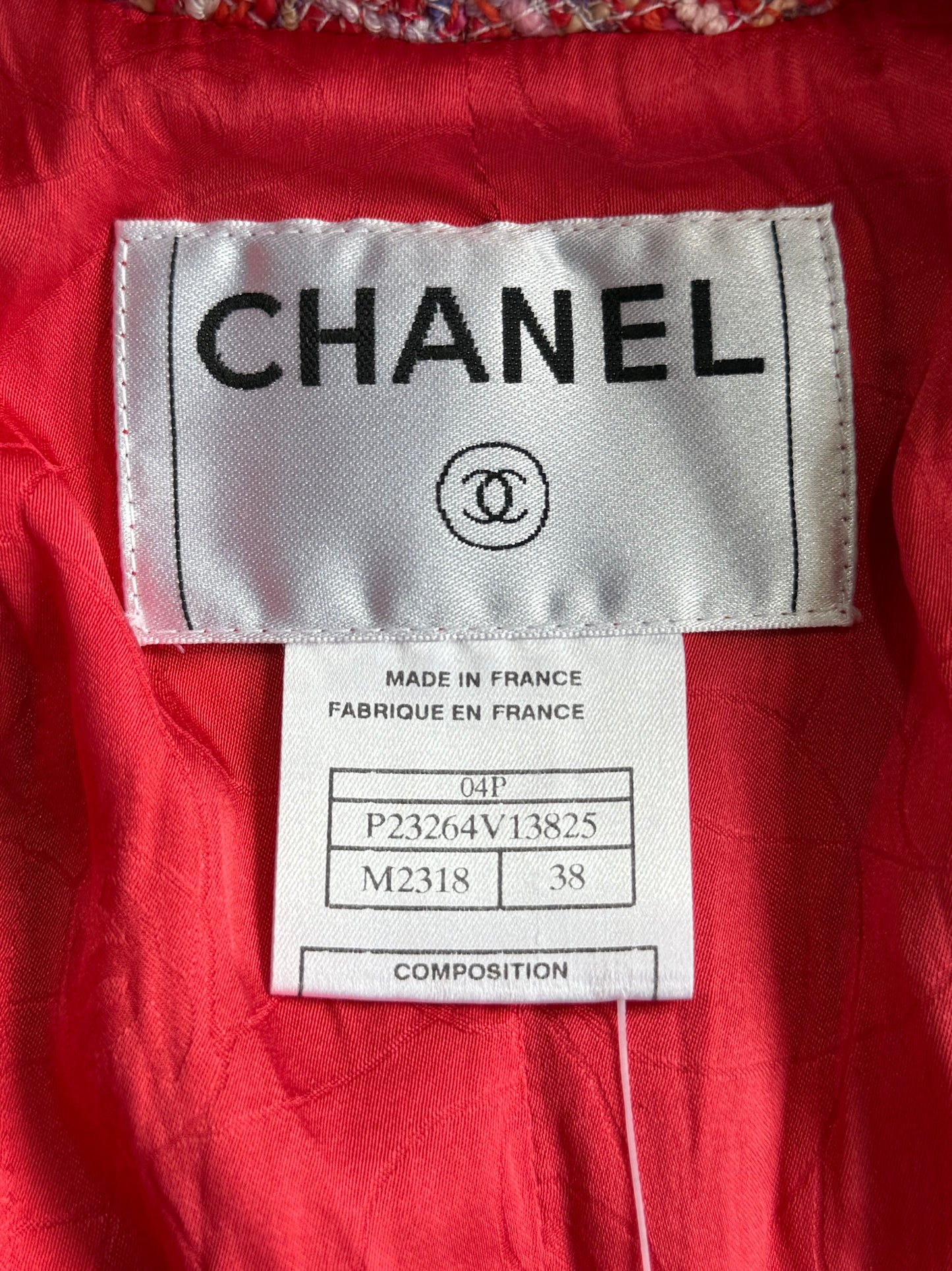 Chanel Vintage Pink Tweed Blazer
