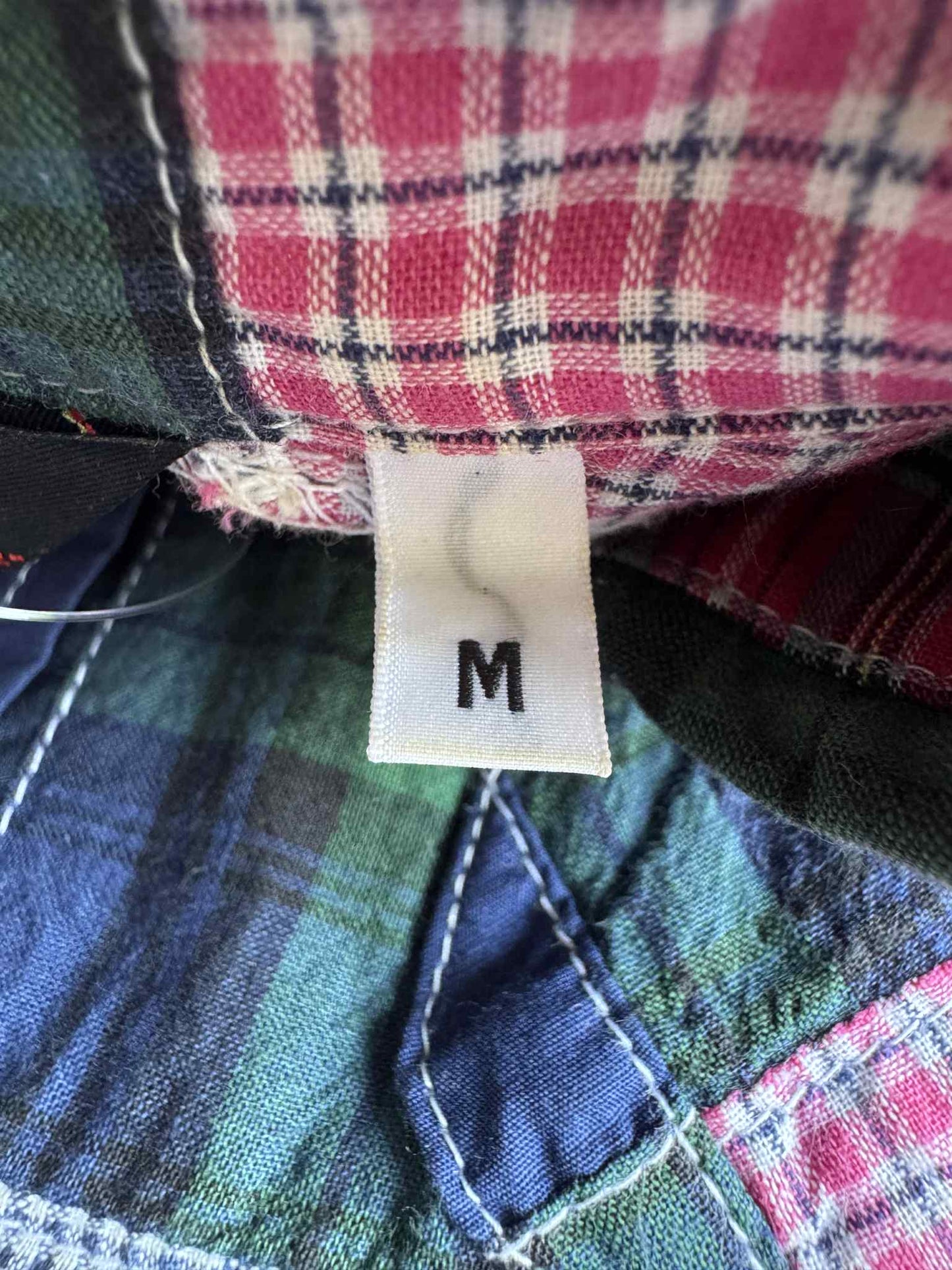 Bape Patchwork Button Up Shirt