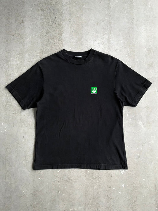 Balenciaga Leaf Logo Mullet Tee