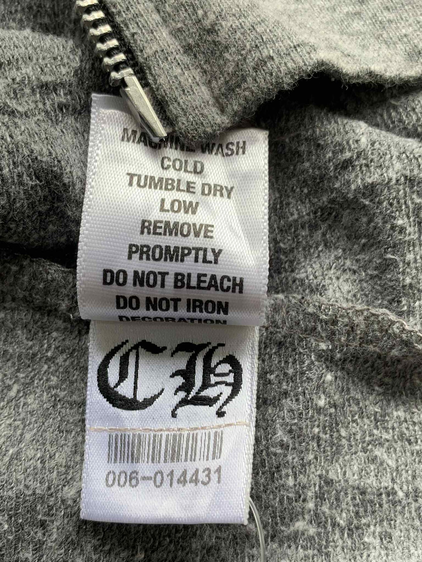 2000’s Chrome Hearts Tripple Cross “Sword” Zip Hoodie