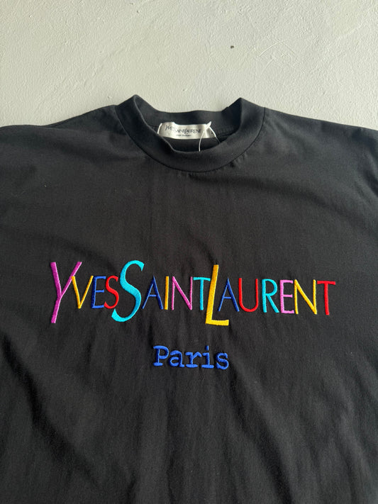 YvesSaintLaurent Script Tee