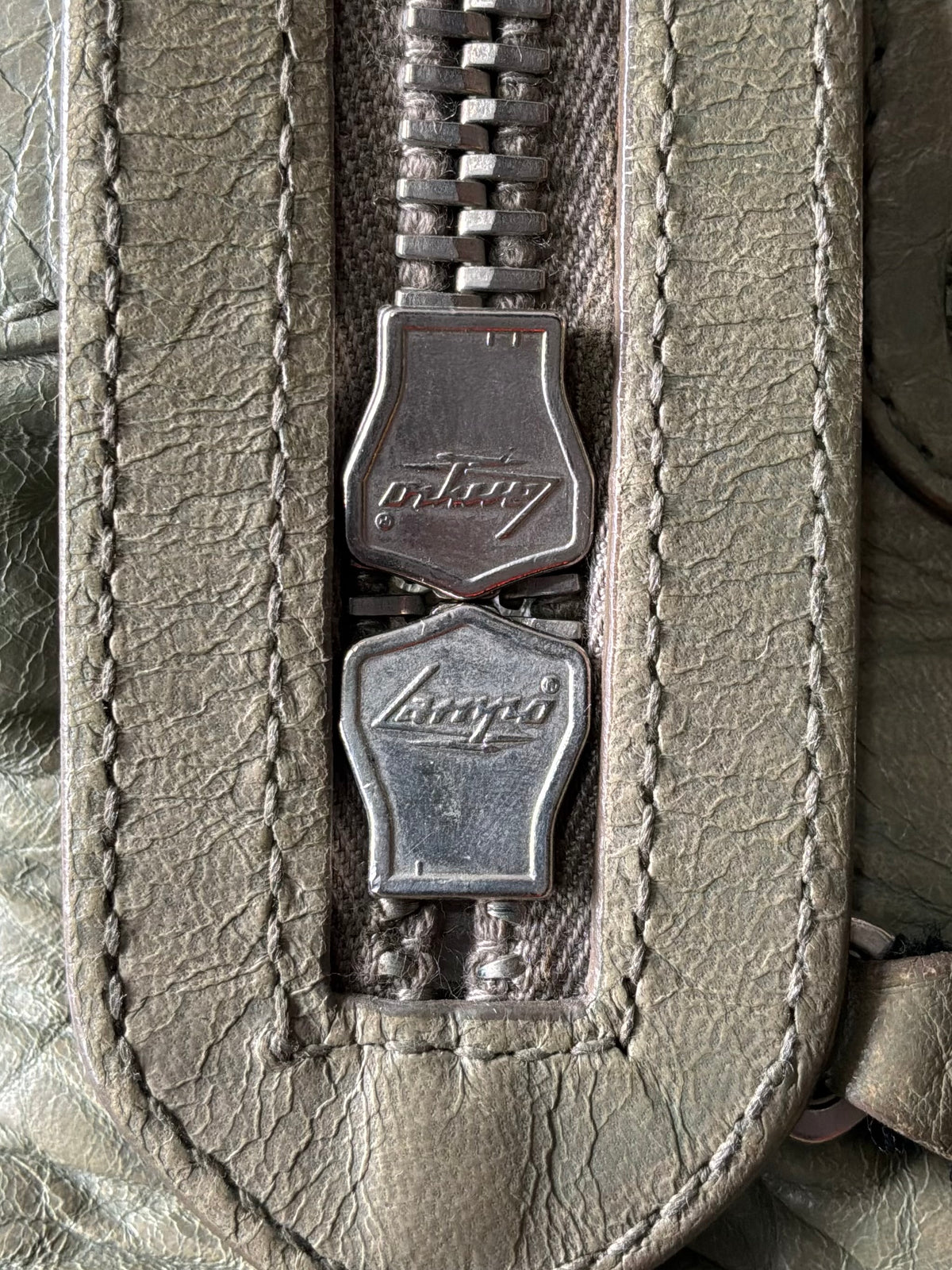 Balenciaga Classic City Pistachio on Silver Giant 21 Lambskin Bag