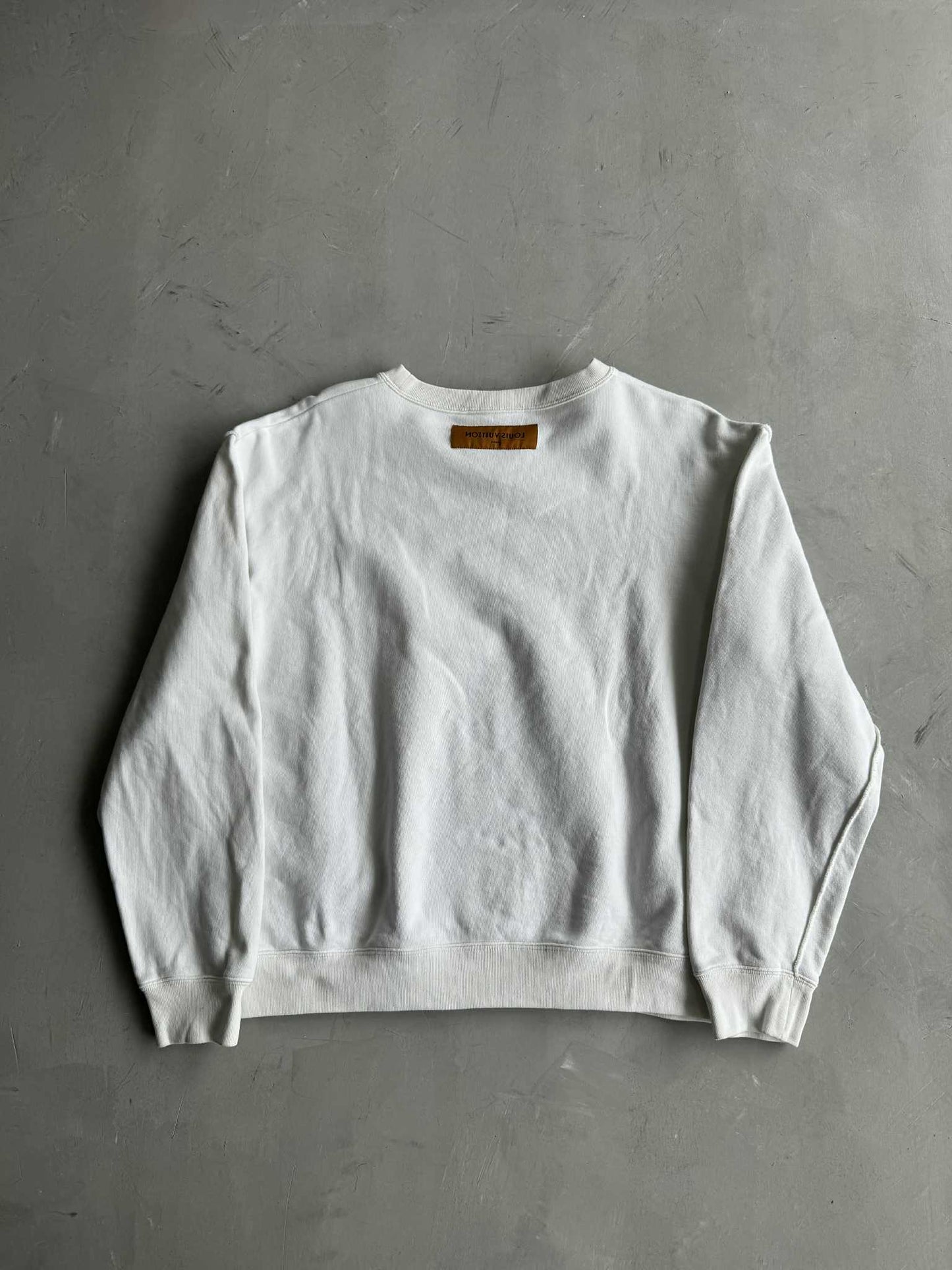 Louis Vuitton Plain White Crewneck