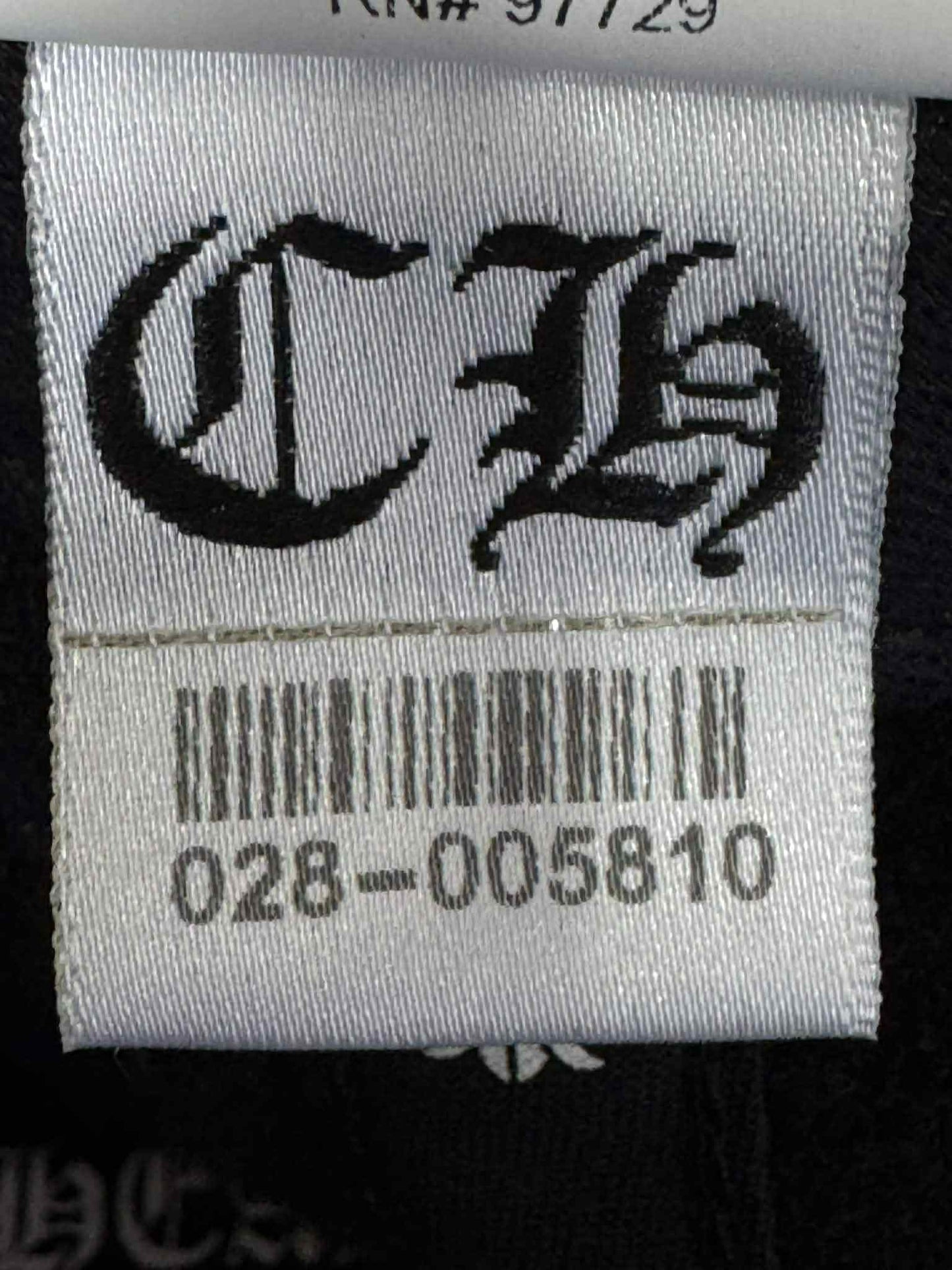 Chrome Hearts Tripple Cross Patch Wool Cap