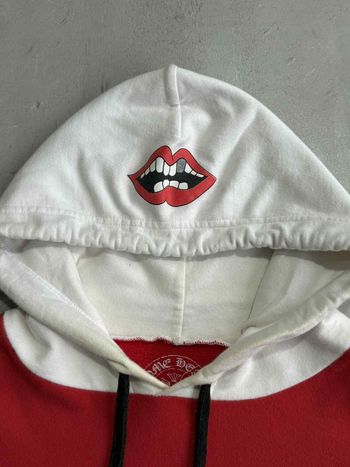 Chrome Hearts Matty Boy Red White Blue Chomper Hoodie