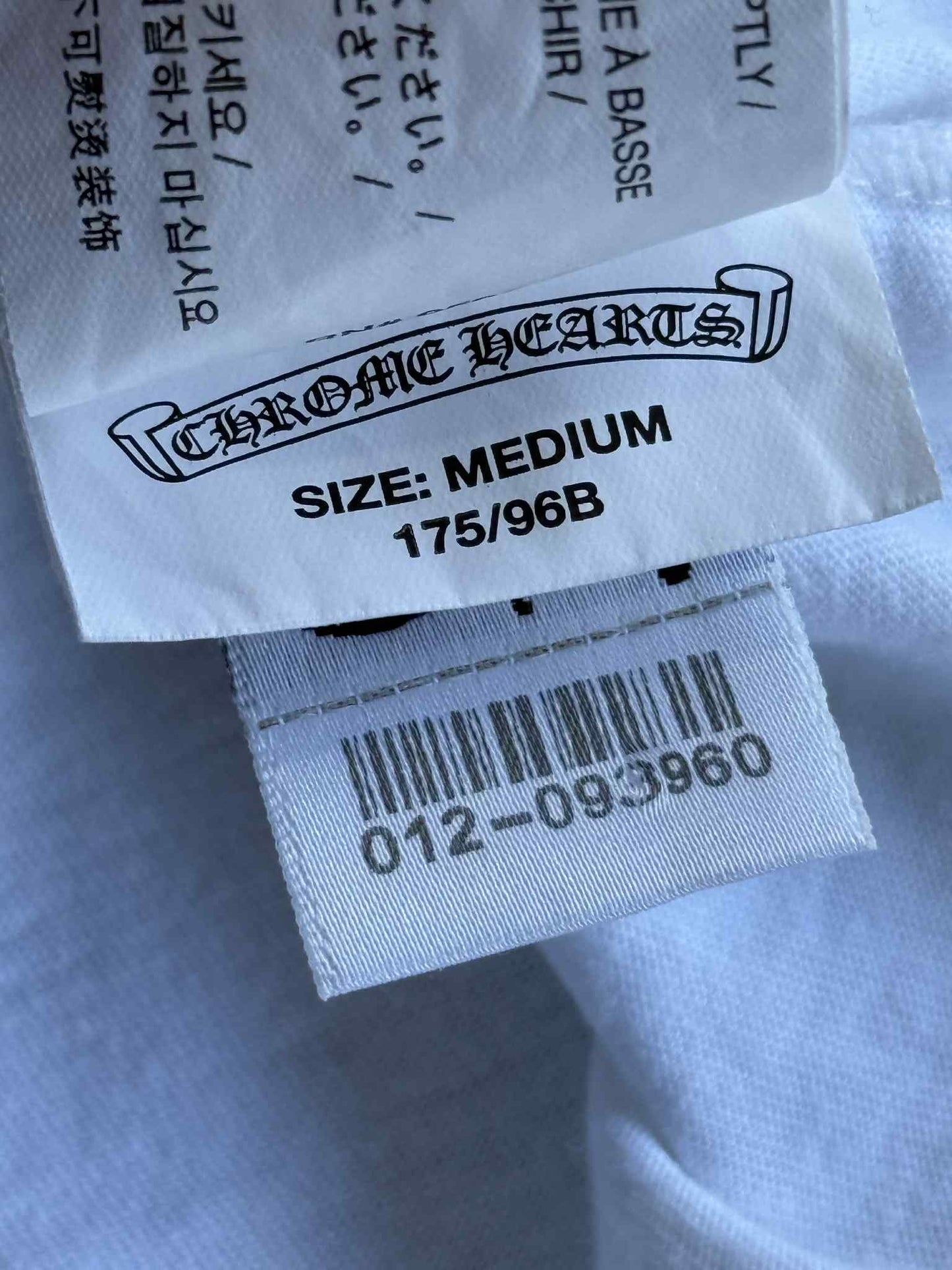 Chrome Hearts London Exclusive Cross Tee